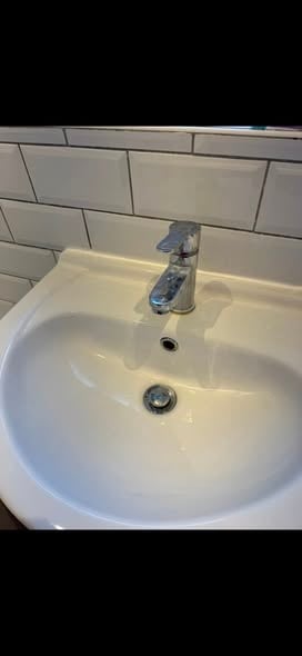 Plumbing detail — recent Mended job